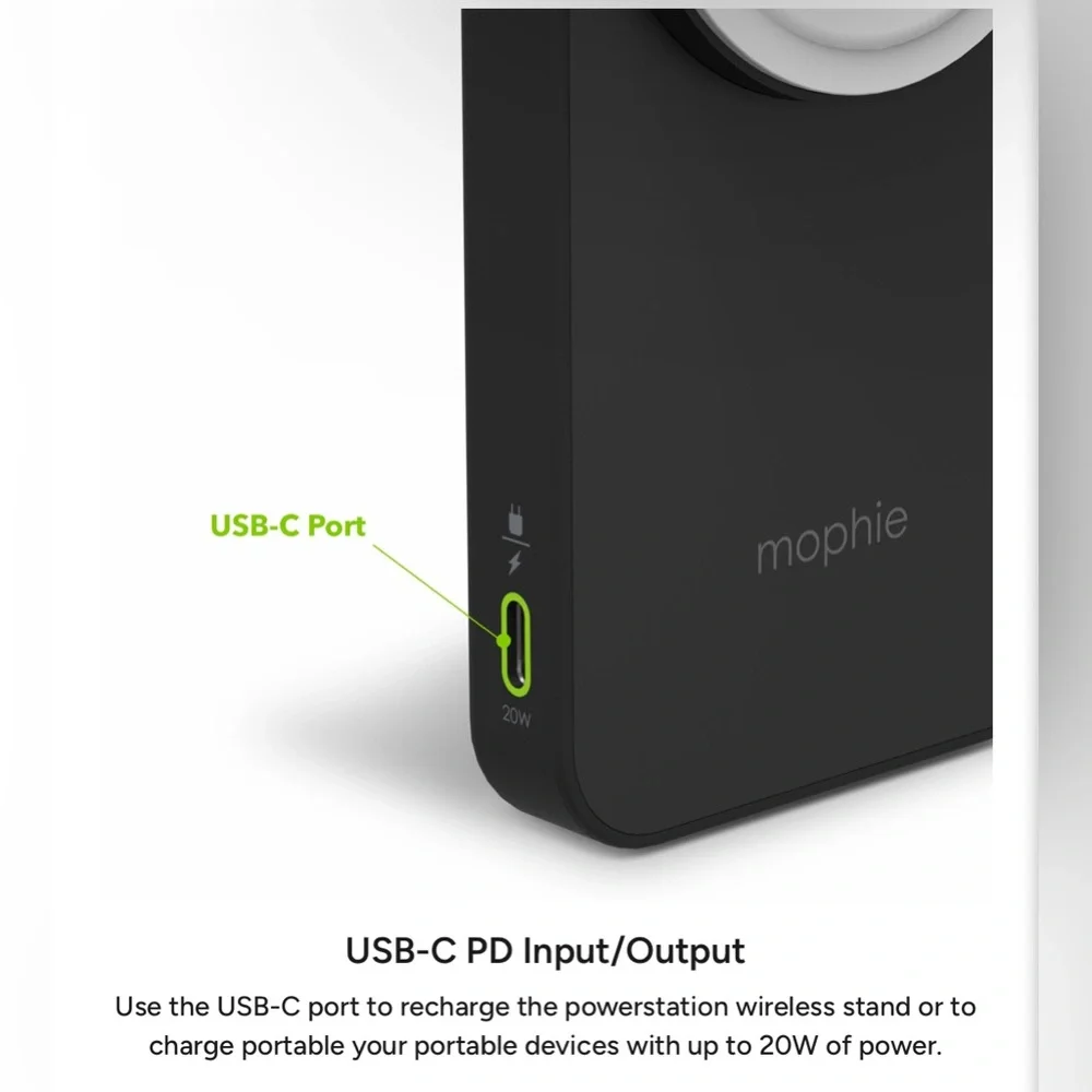 Mophie Powerstation Wireless Stand With MagSafe